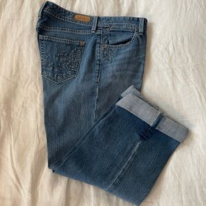 Eddie Bauer Cropped Jeans